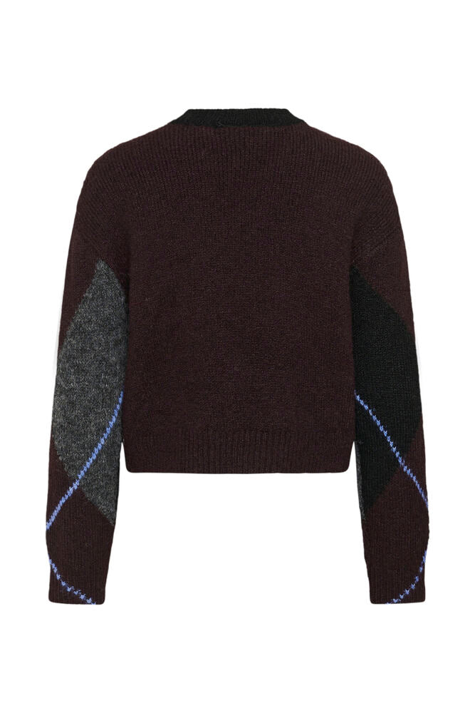 KAFFE "KAGrith Knit Pullover" (Dark Grey)