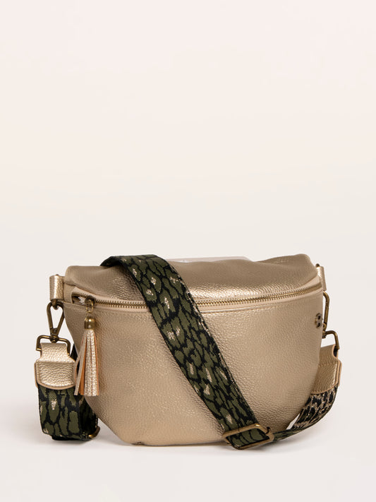 BRAKEBURN "Harriet Gold Sling Bag" (Gold)