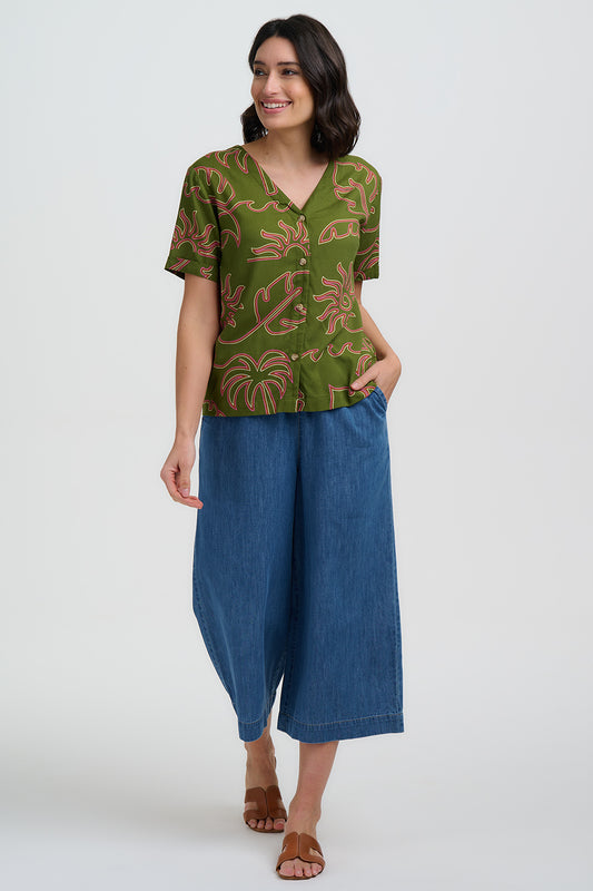 Hatty V Neck Shirt