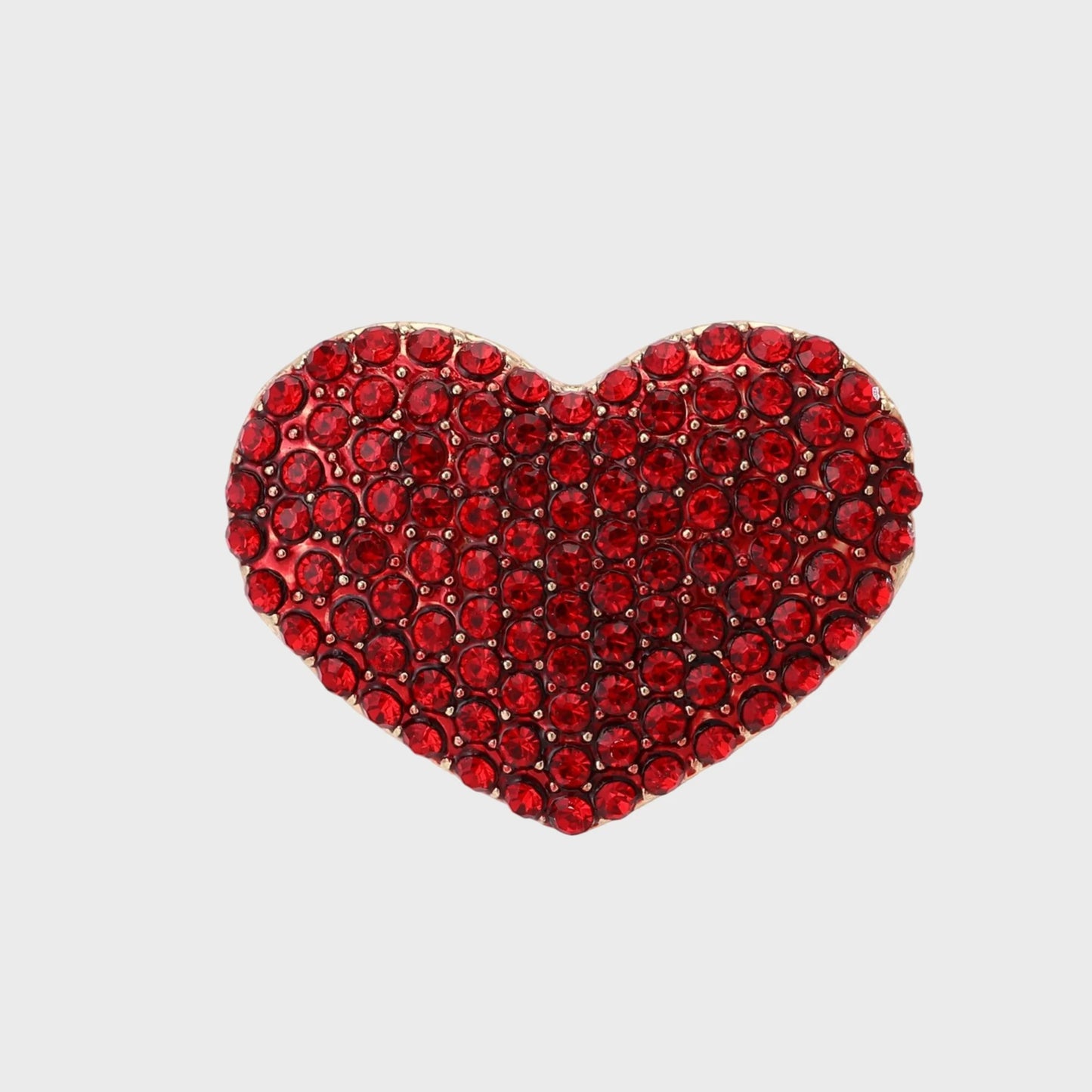 STICKYBESTIE "Heart Brooch" (Red)
