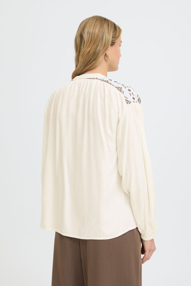 FRHelene Blouse 1(Whisper White)
