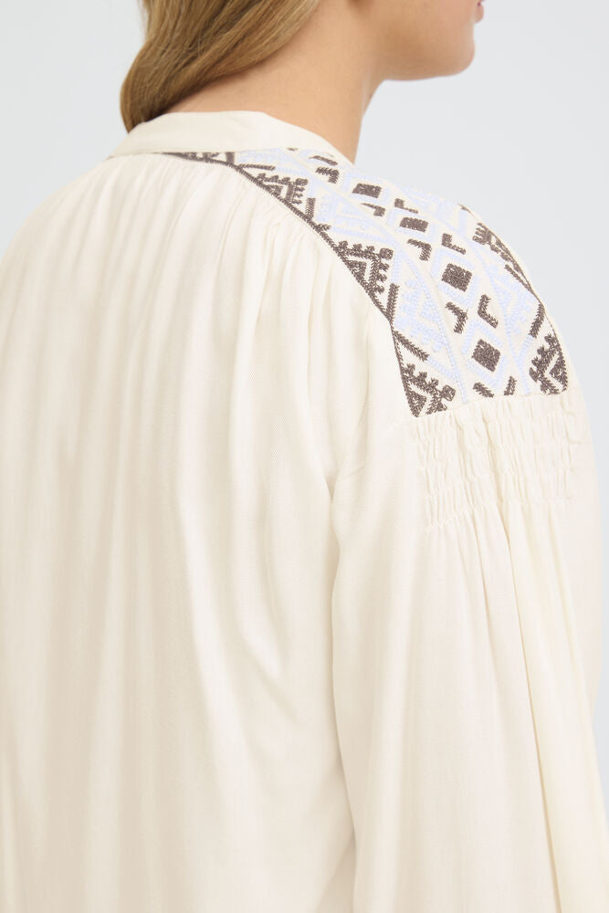 FRHelene Blouse 1(Whisper White)