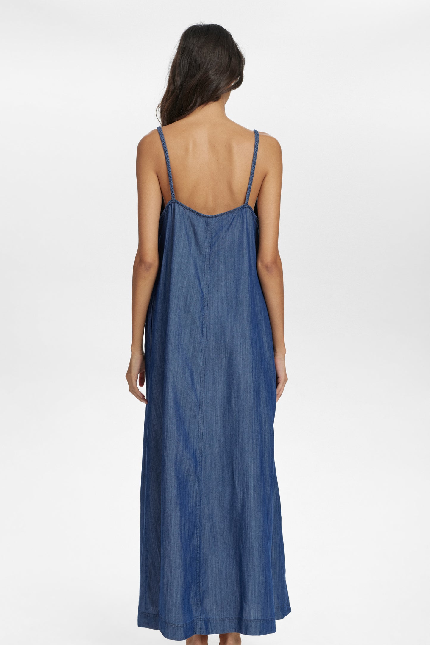 NUMPH "NUHermione Dress" (Medium Blue Denim)