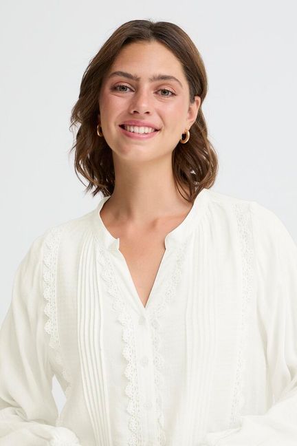 FRANSA "FRHida Shirt 1" (Blanc de Blanc)