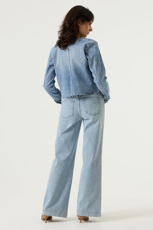 GARCIA "Jacket N260296" (Light Washed)