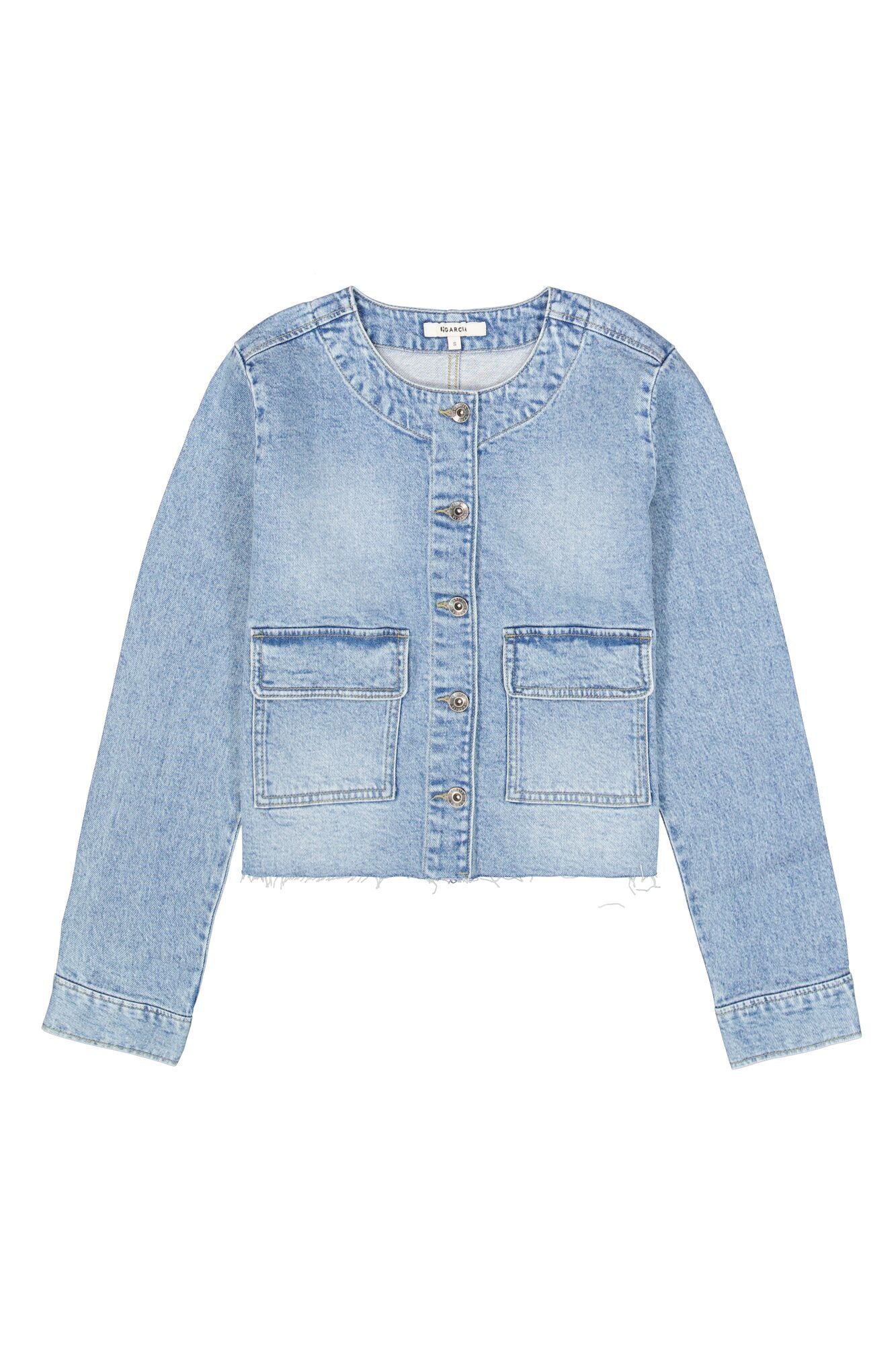 GARCIA "Jacket N260296" (Light Washed)