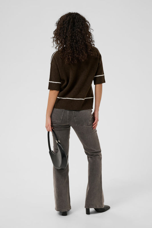 KAFFE "KAJinie Knit Pullover" (Coffee Bean)