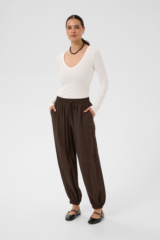 KAFFE "KAalberta Pants" (Coffee Bean) - ClobR