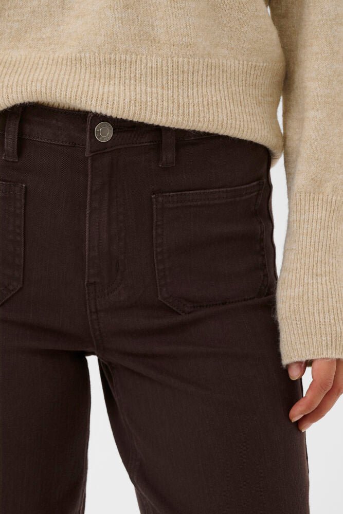 KAFFE "KABrook Jeans 32" (Coffee Bean) - ClobR