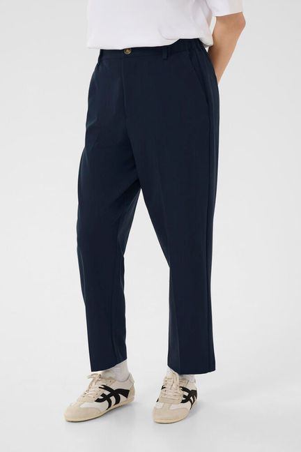 KAFFE "KAHeather Cropped Pants" (Black/Navy)