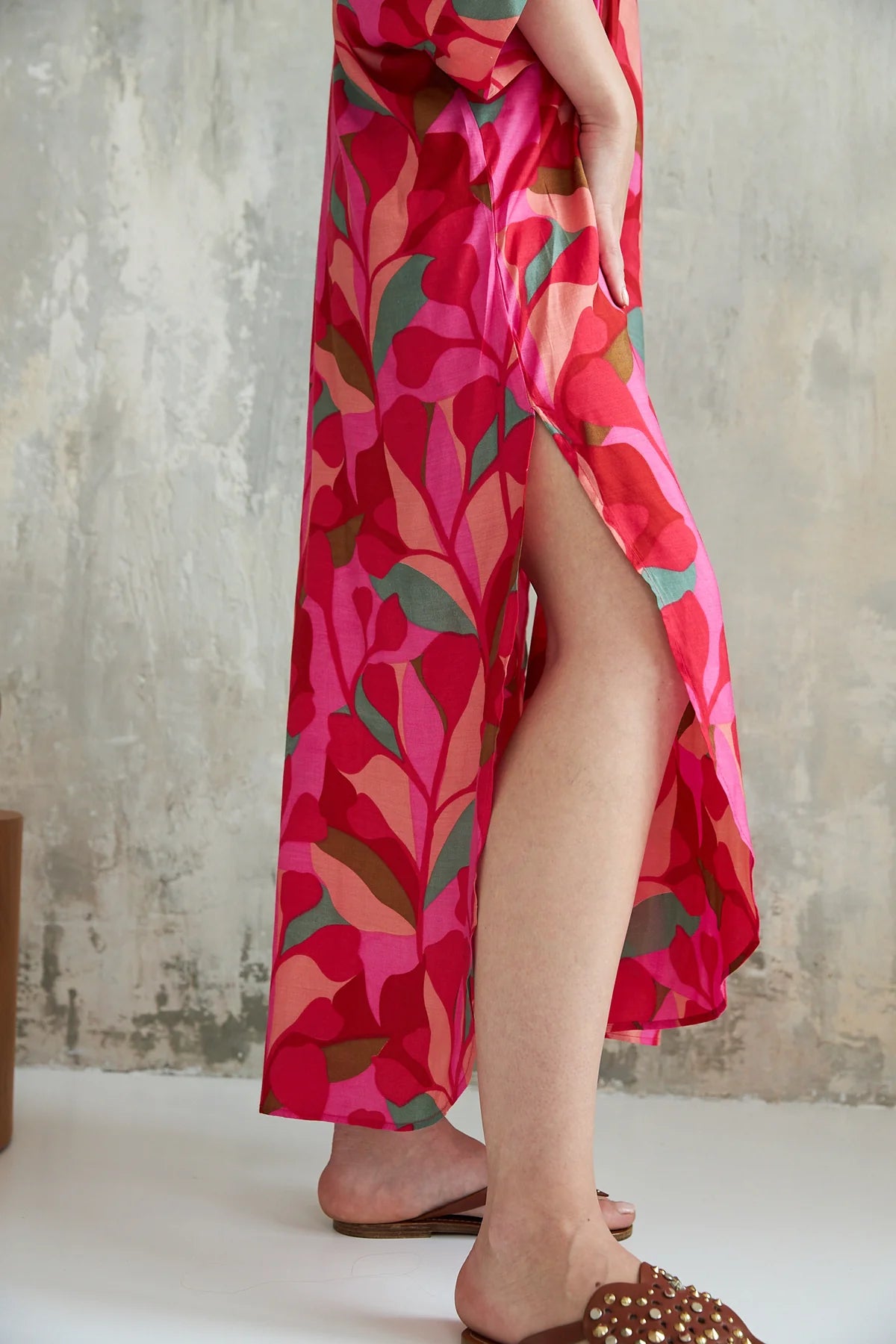 CHICO SOLEIL "Kaili Dress" (Pink Summer)