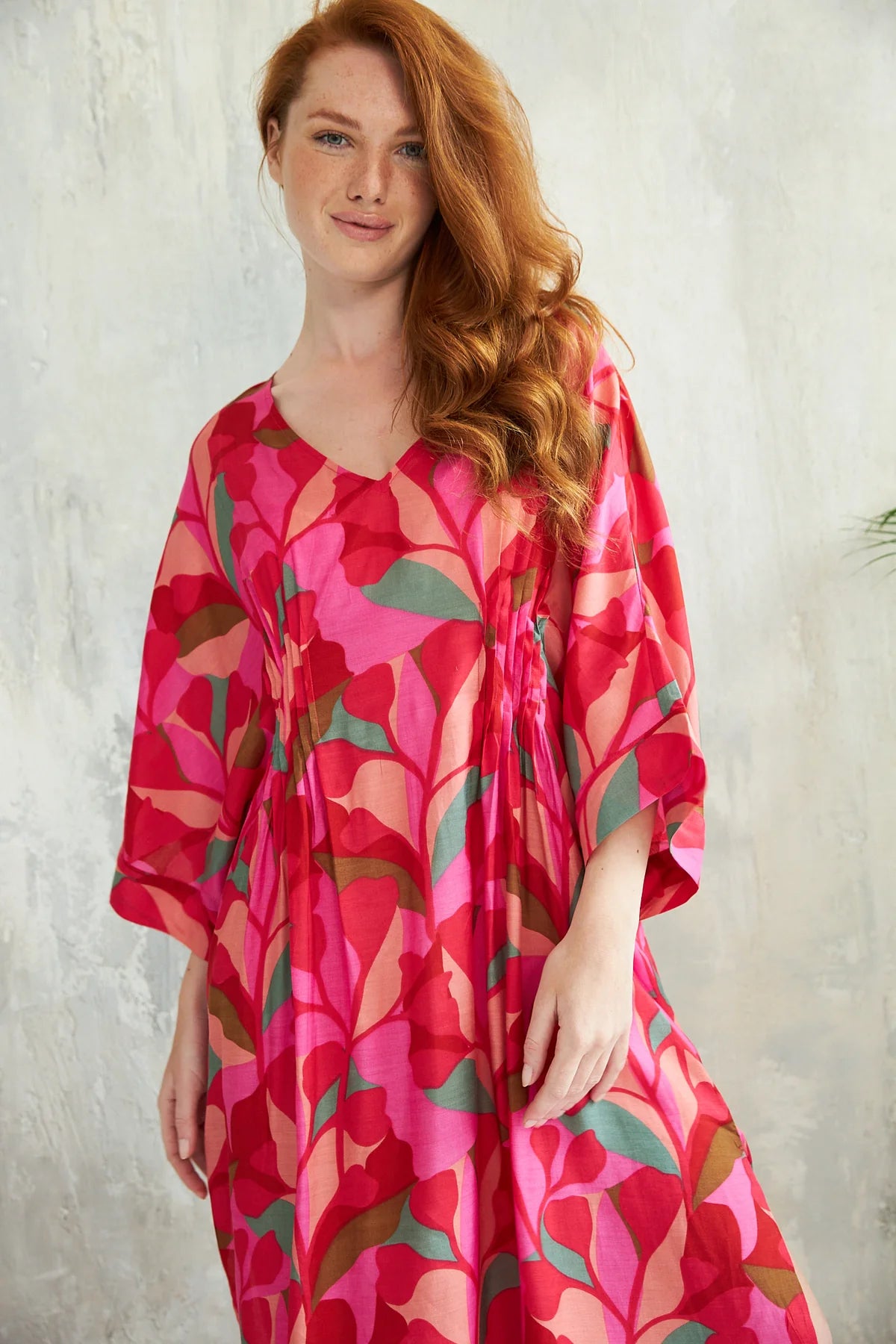 CHICO SOLEIL "Kaili Dress" (Pink Summer)