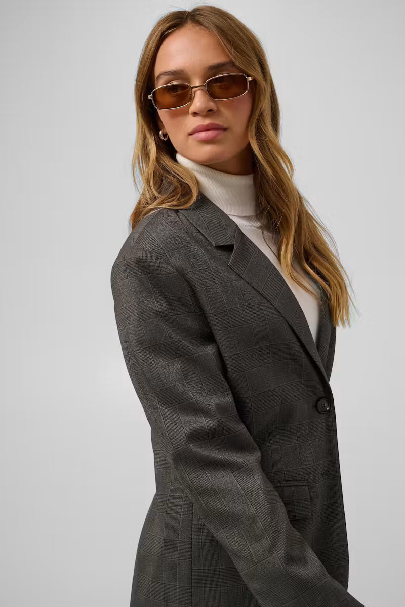 KAFFE "KALenora Blazer" (Dark Grey Check)