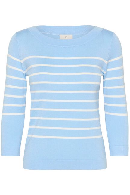 KAFFE "KALizza Boatneck Pullover" (Powder Blue)