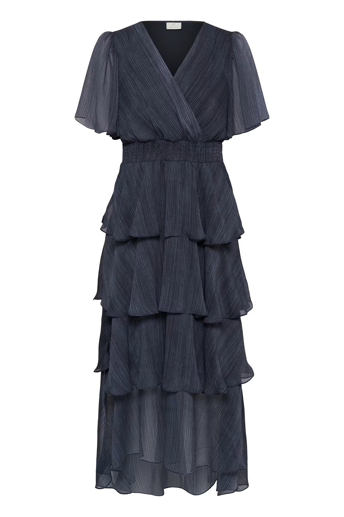 KAFFE "KAlouisa Dress" (Blue Blurry Stripes)