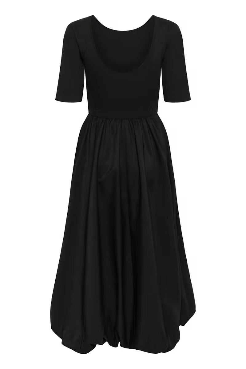 KAFFE "KAKirsten Half Sleeve Dress" (Black)