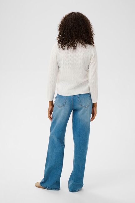 KAFFE "KALenia Polo Pullover" (Chalk)