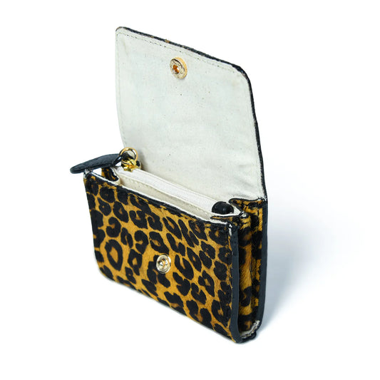 Bell & Fox Amelie Popper Card Holder (Leopard)