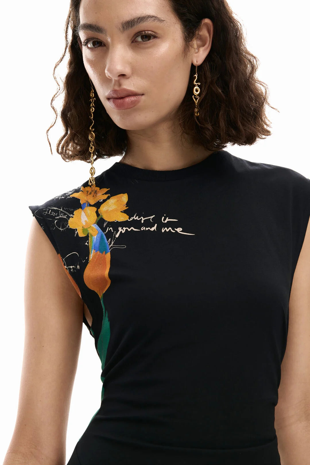 DESIGUAL "Leyter Dress" (Black)