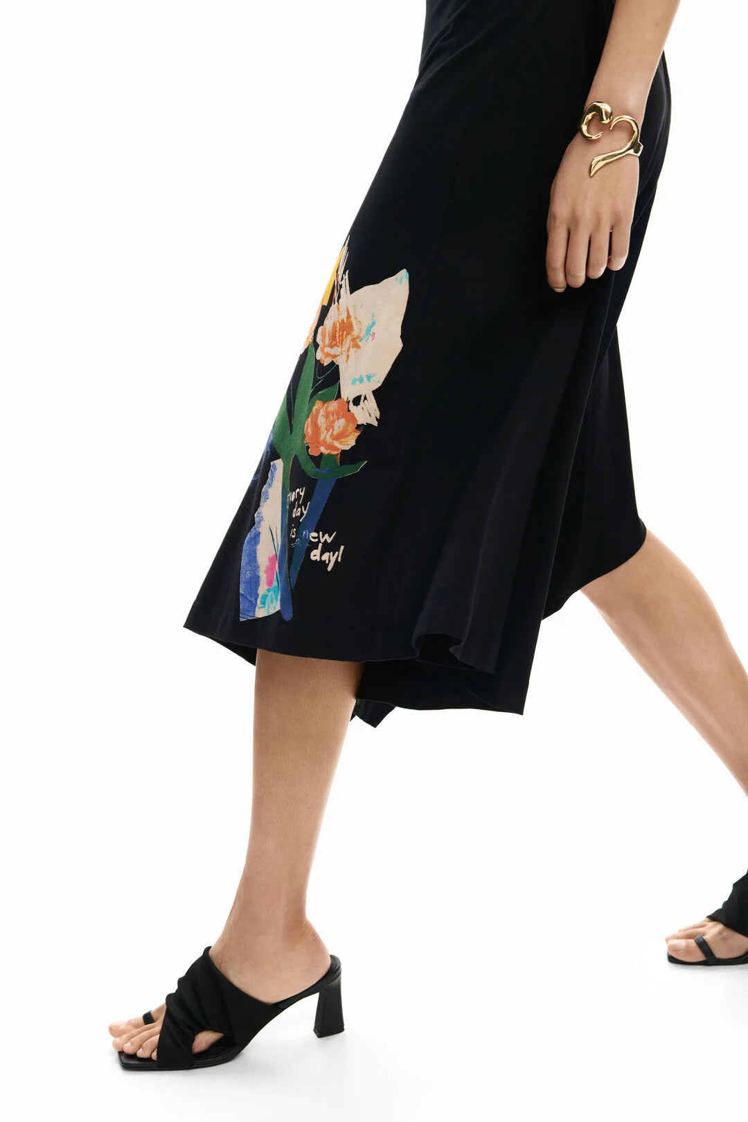 DESIGUAL "Leyter Dress" (Black)