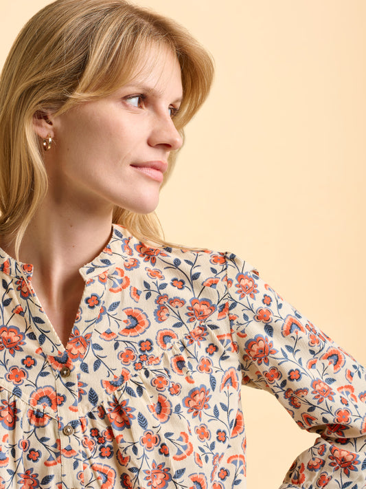 BRAKEBURN "Lindsay Blouse" (Cream)