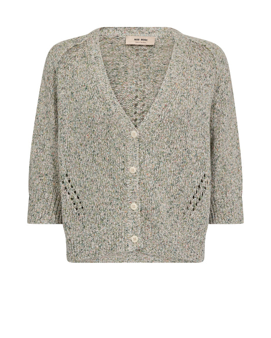 MOS MOSH "MMLizet Camelot Cardigan" (Turf Green)