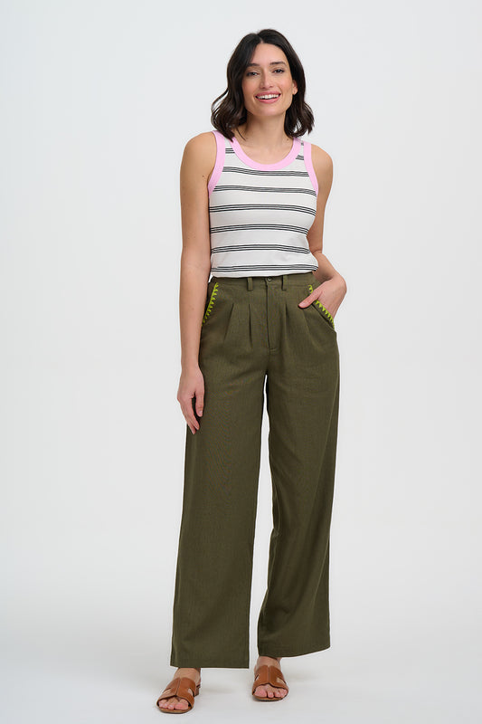 Lois Wide Leg Trouser