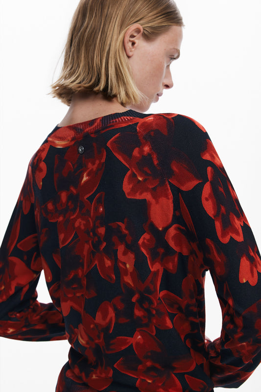 DESIGUAL "Lund Jumper" (Red)