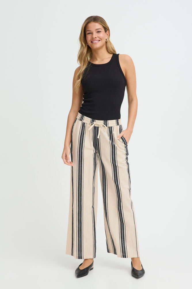 FRANSA "FRMaddie Pants 2" (Wide Stripe)