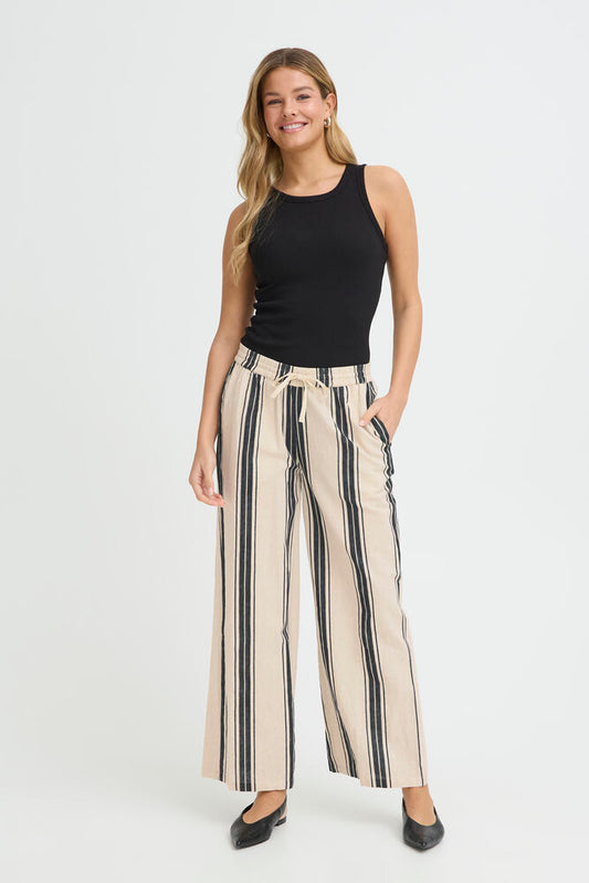 FRANSA "FRMaddie Pants 2" (Wide Stripe)