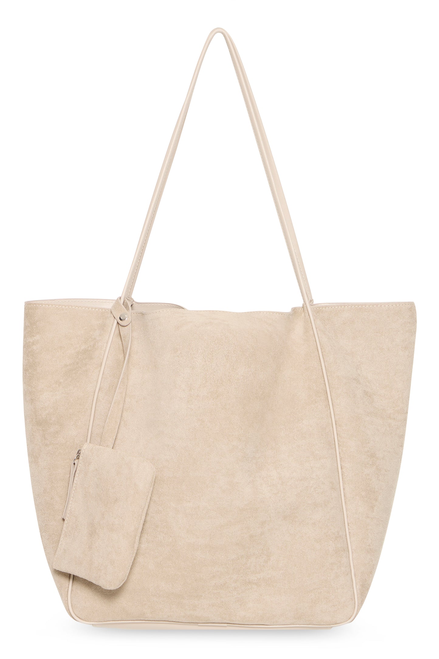 This fabulous faux suede bag from Scandi brand FRANSA is super cute for Spring. Use for travelling or simply shopping with the girls. Vegan friendly.