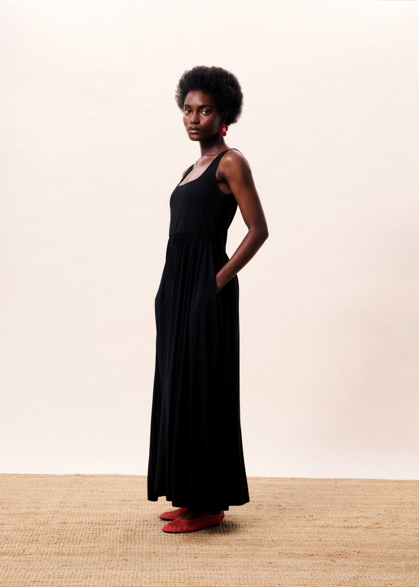 FRNCH " Marinelle Dress" (Black)