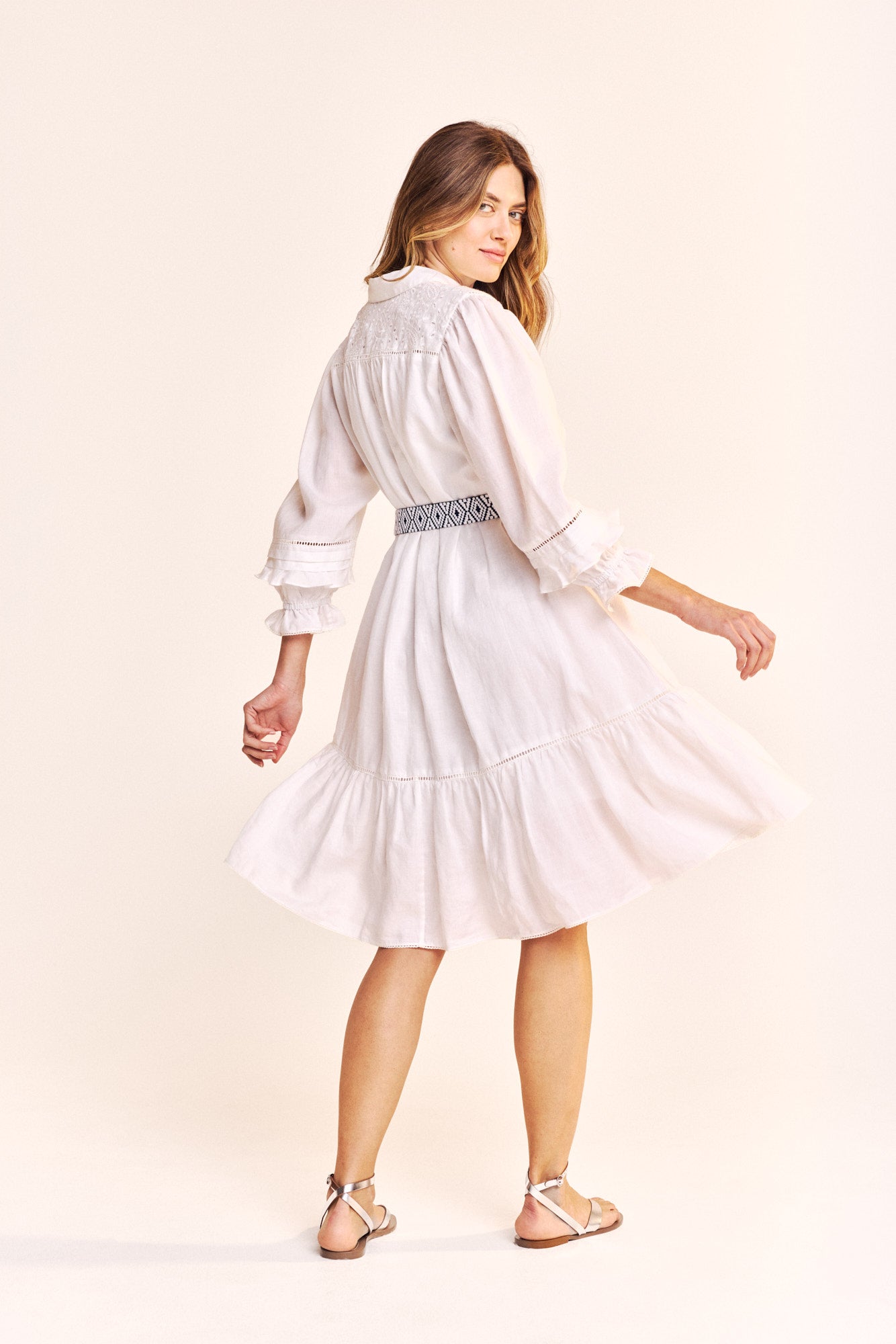 ONE COLLECTIVE "Marseille Dress" (White)