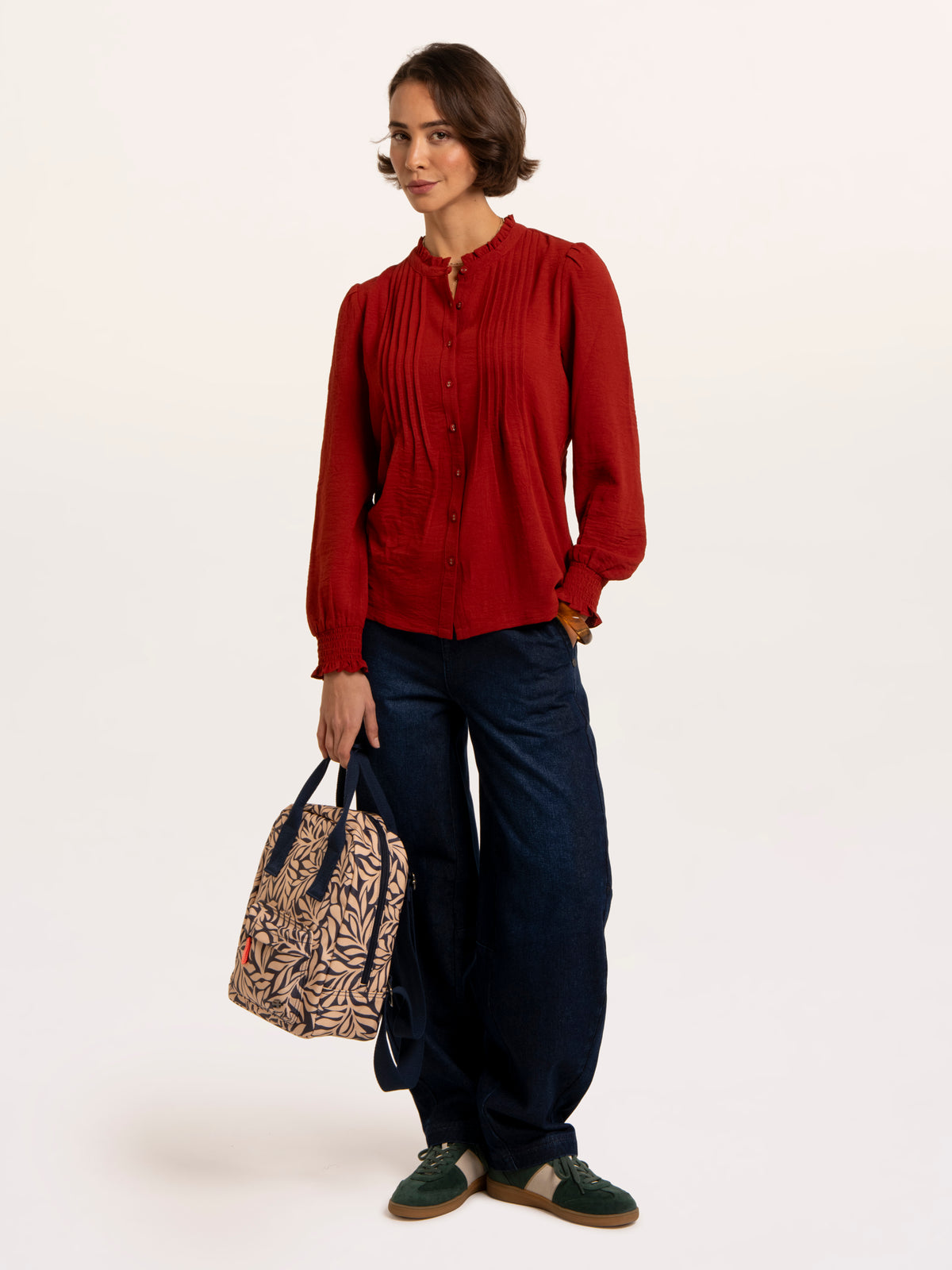 BRAKEBURN "Megan Folk Vine Rucksack" (Folk Vine )