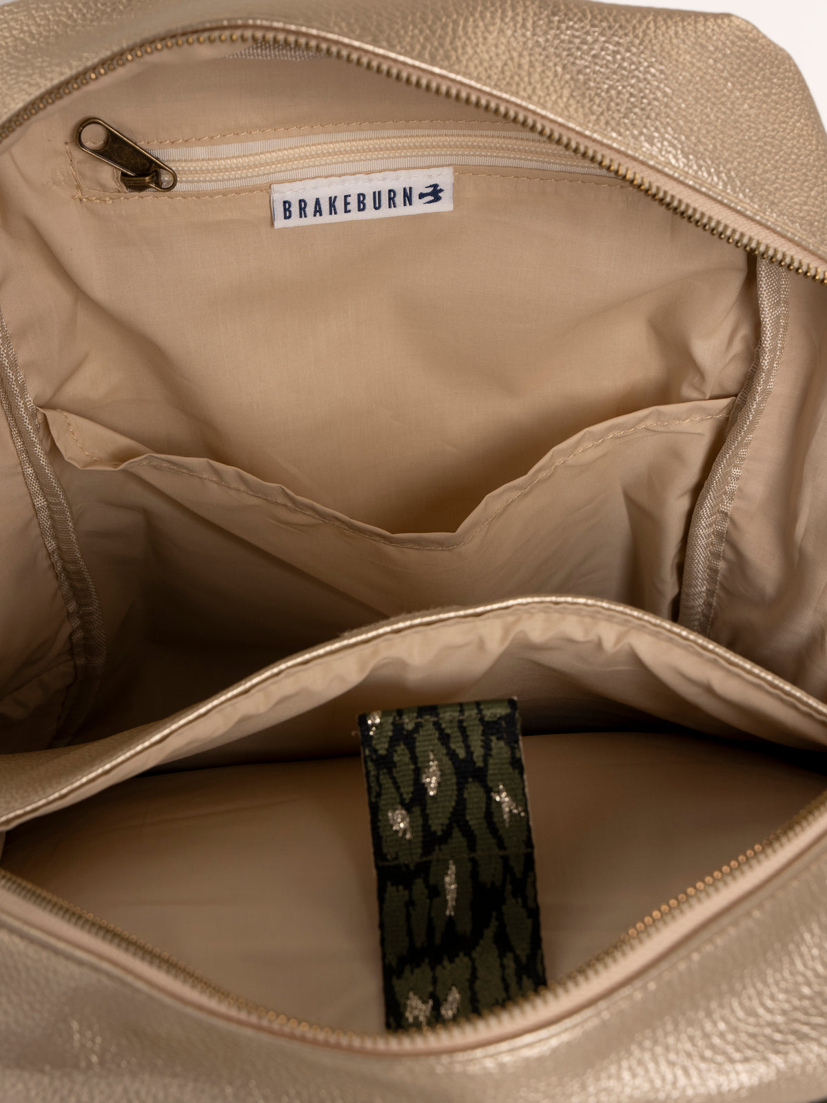 BRAKEBURN "Megan Gold Backpack" (Gold)