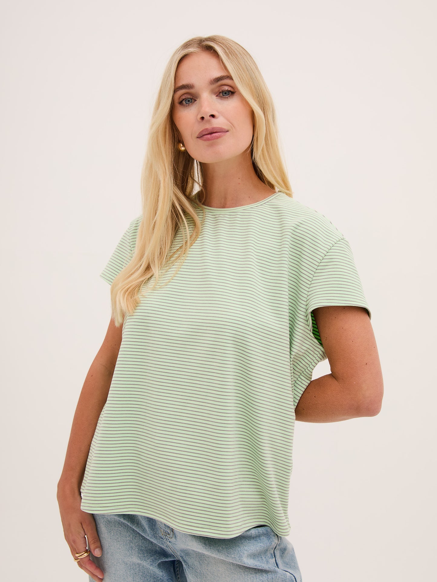 FIKA "Mimi Cap Sleeved T" (Green)