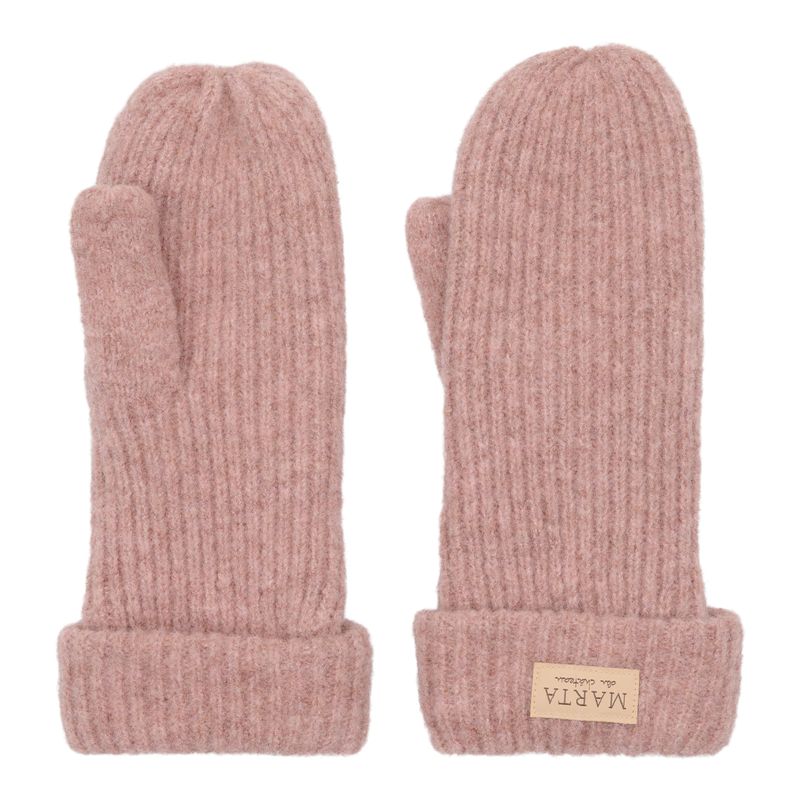 MARTA DU CHATEAU "Mitten" (Rose/Dark Grey)