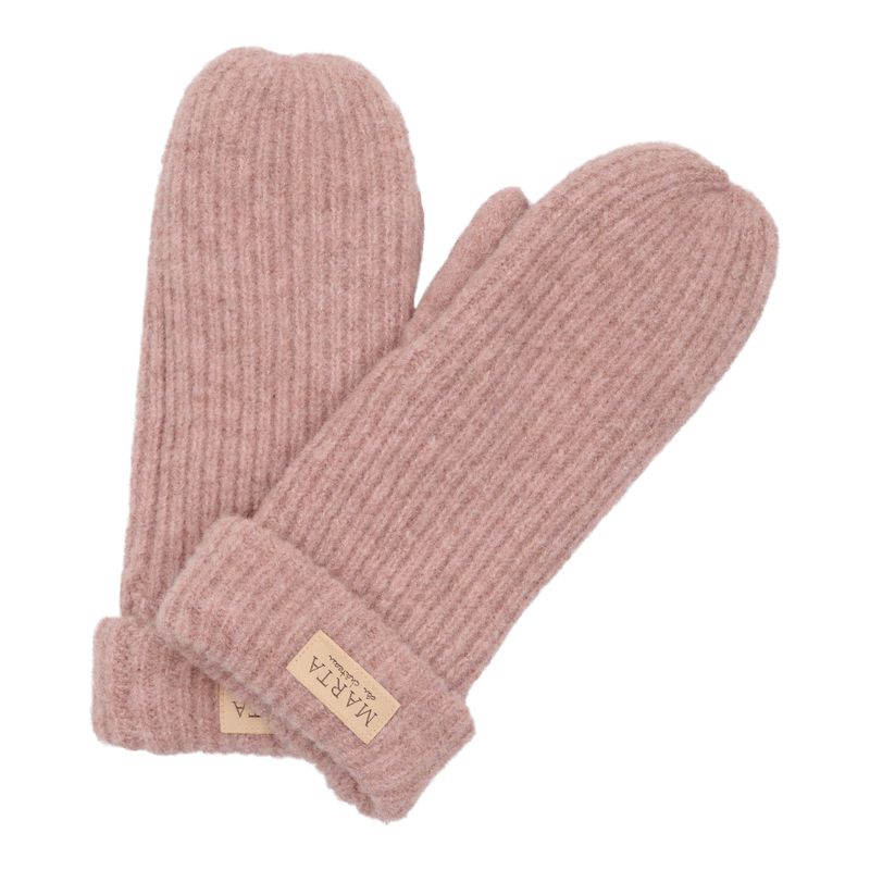 A great Mitten from Scandi brand MARTA DU CHATEAU in pale pink and dark Grey ( no image of grey)

50% recycled polyester, 24% polyacrylic, 16% polyamide, 8% wool and 2% elastane
