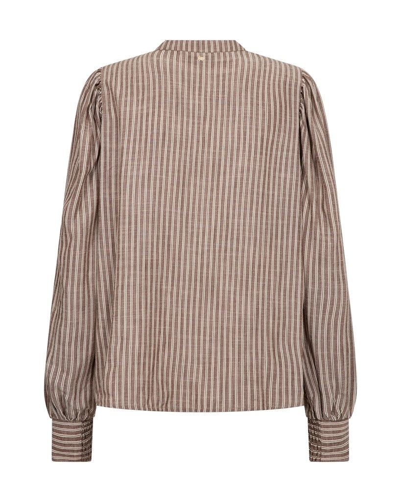 MOS MOSH "MMMysa Quozi Shirt" (Downtown Brown)