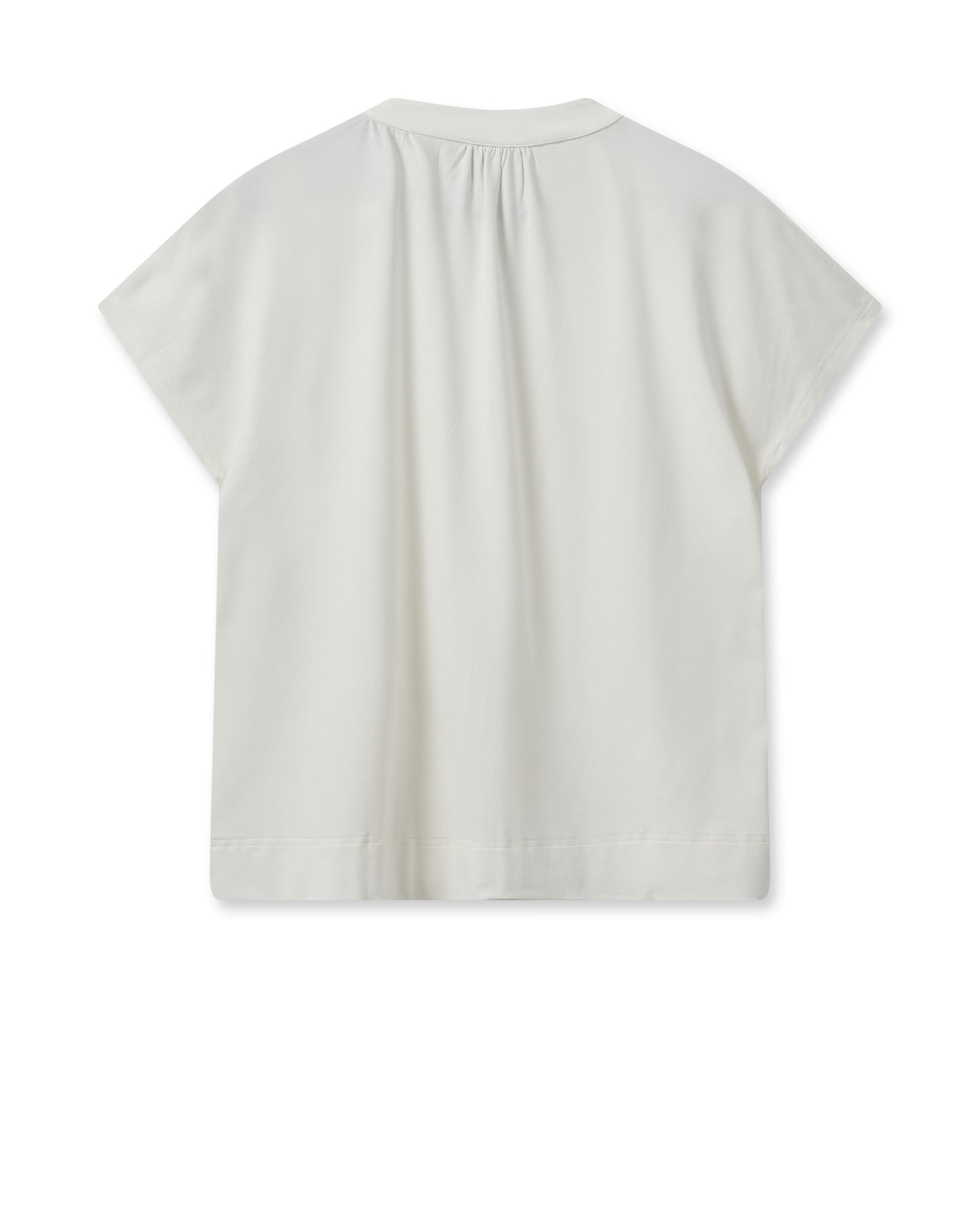 MOS MOSH "MMShira Tee Summer" ( White/Salute Navy)