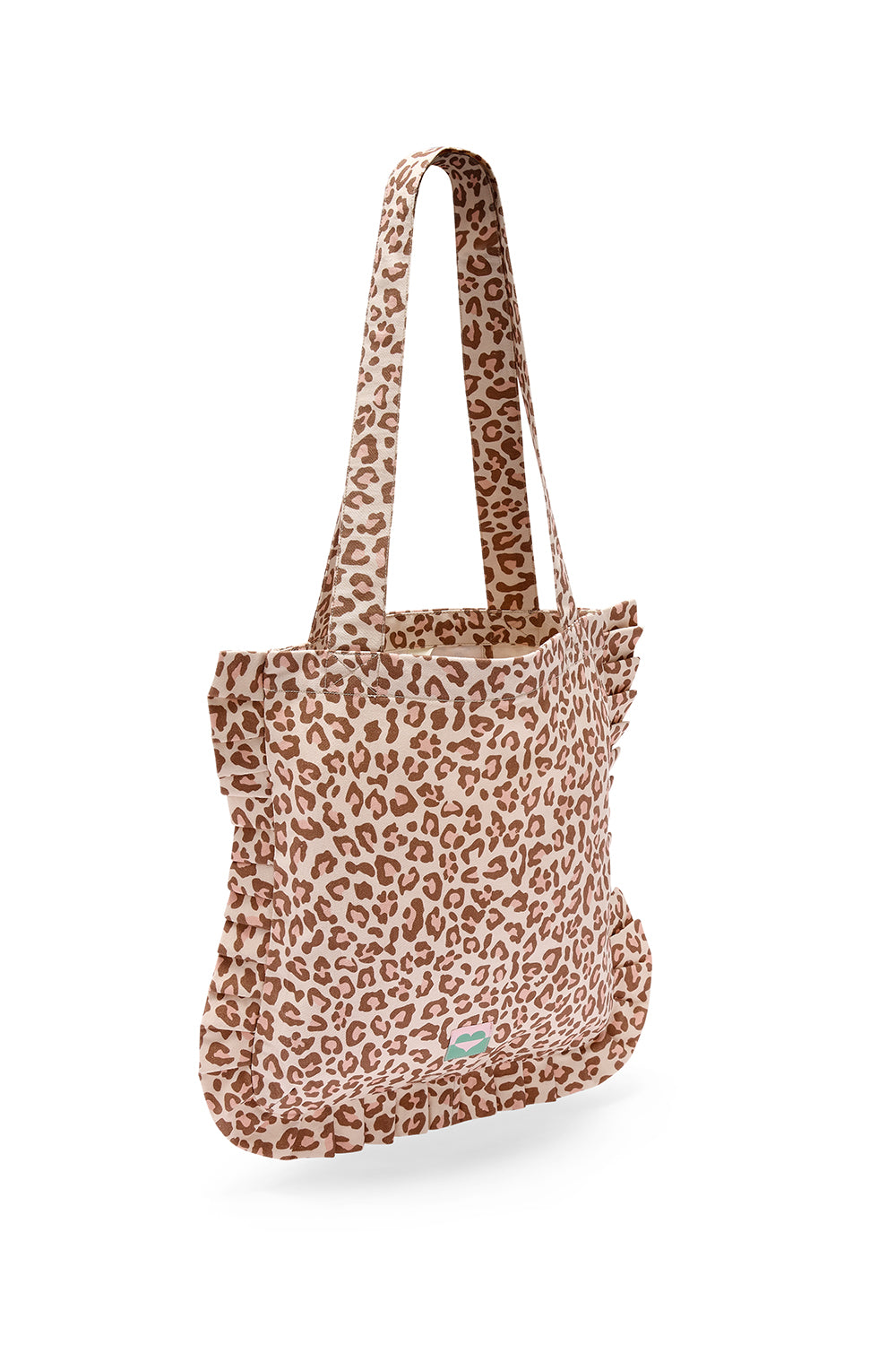 SUGARHILL "Monica Frill Tote" (Stone Leopard)