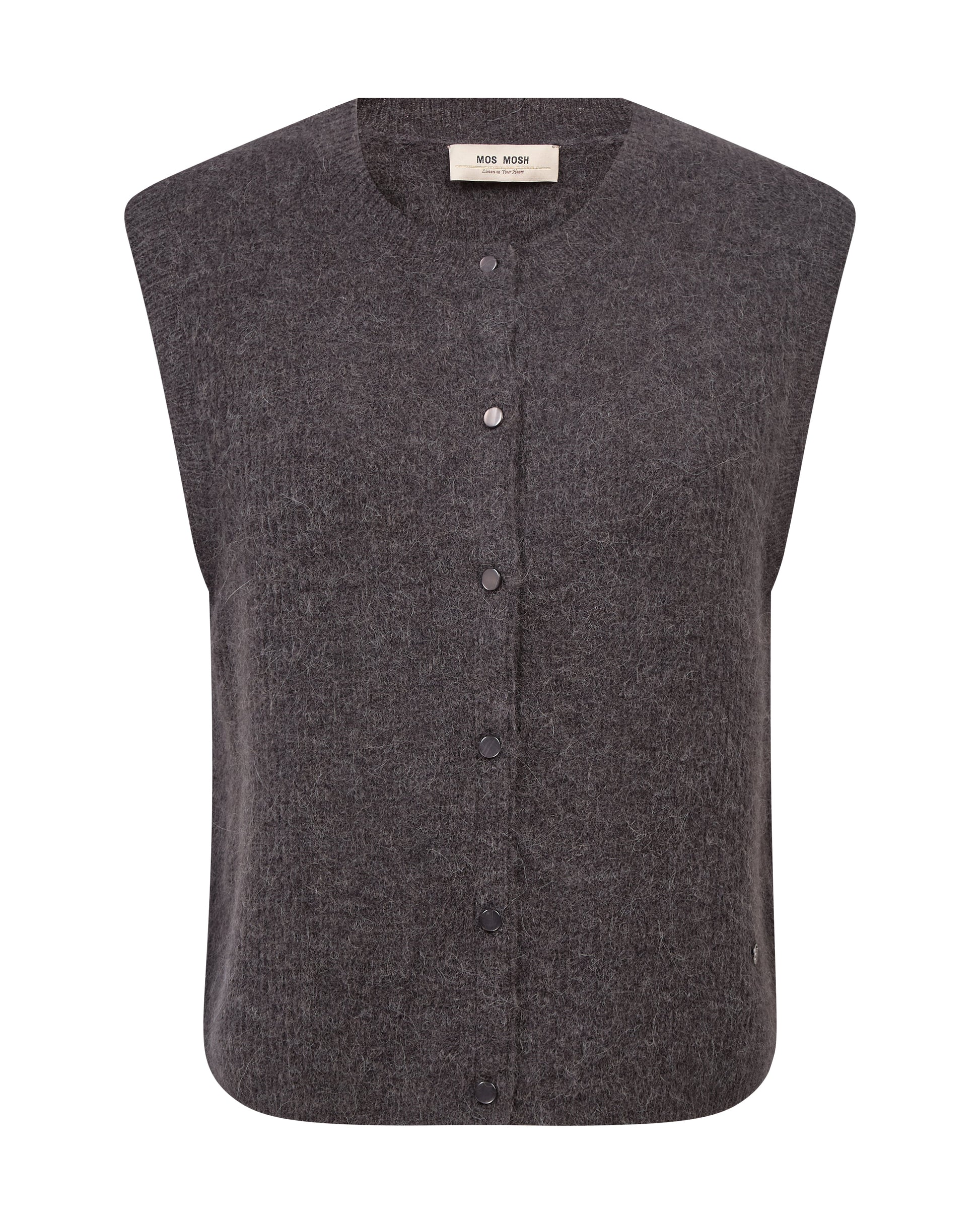MOS MOSH "MMAlmine Thora Knit Vest" (Subterranean) - ClobR