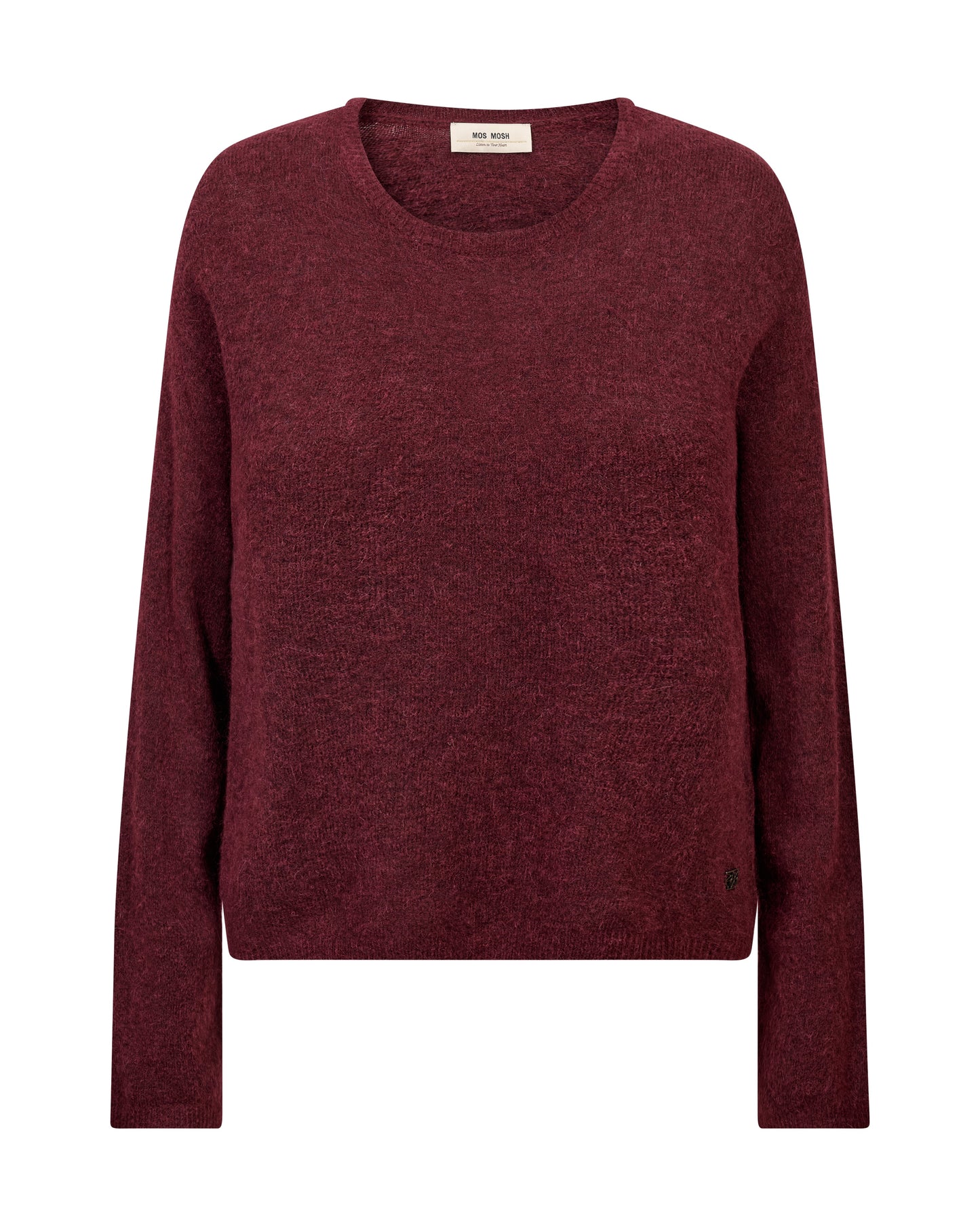 MOS MOSH "MMMape O Neck Knit" (Cabernet) - ClobR