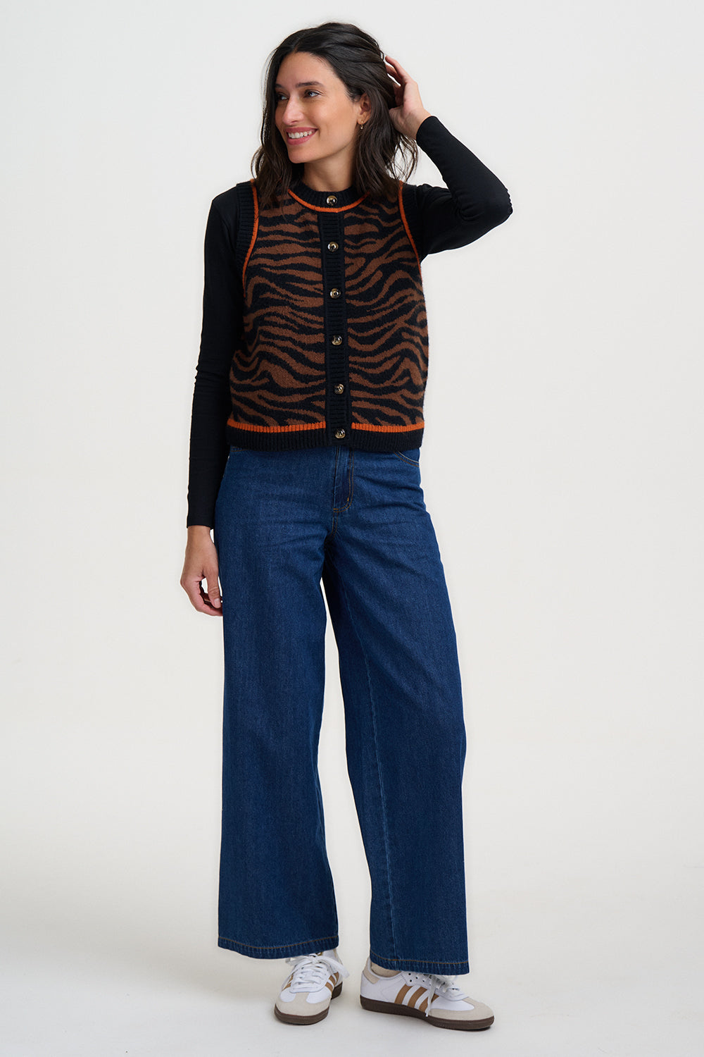 SUGARHILL "Natalie Waistcoat" (Tiger)
