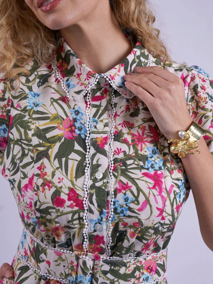 NEW DAY ORIGINAL "Sydney Dress" (Botanical) - ClobR