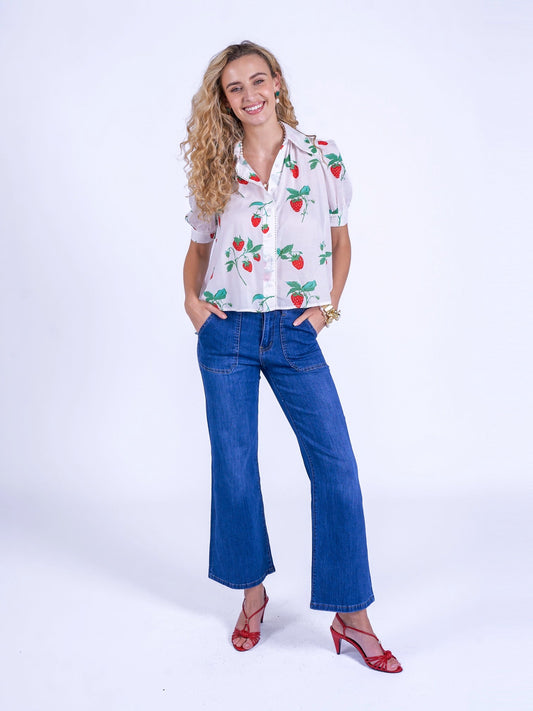 NEW DAY ORIGINALS "Paddington Blouse" (Strawberry) - ClobR