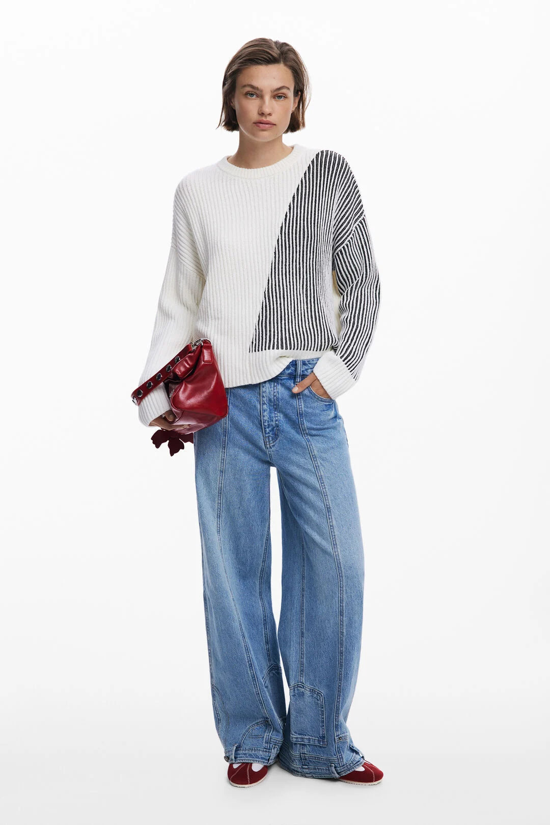 DESIGUAL "Nome Jumper" (Cream)