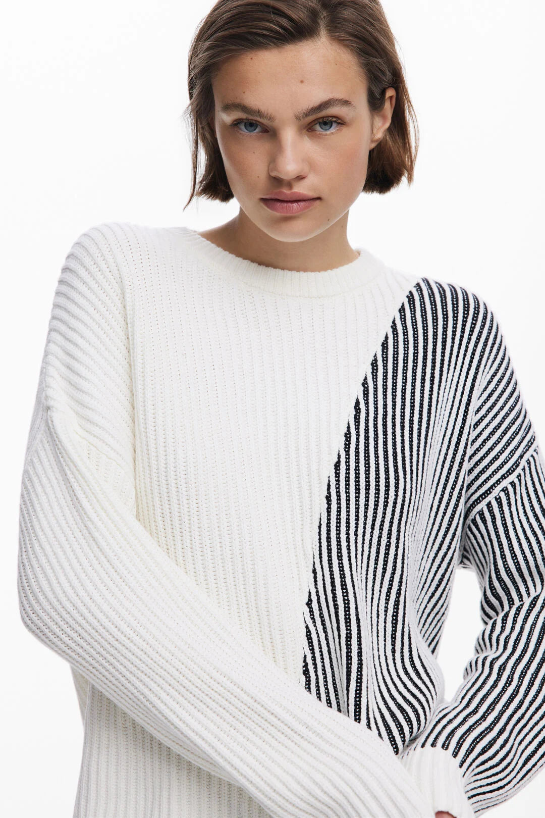 DESIGUAL "Nome Jumper" (Cream)