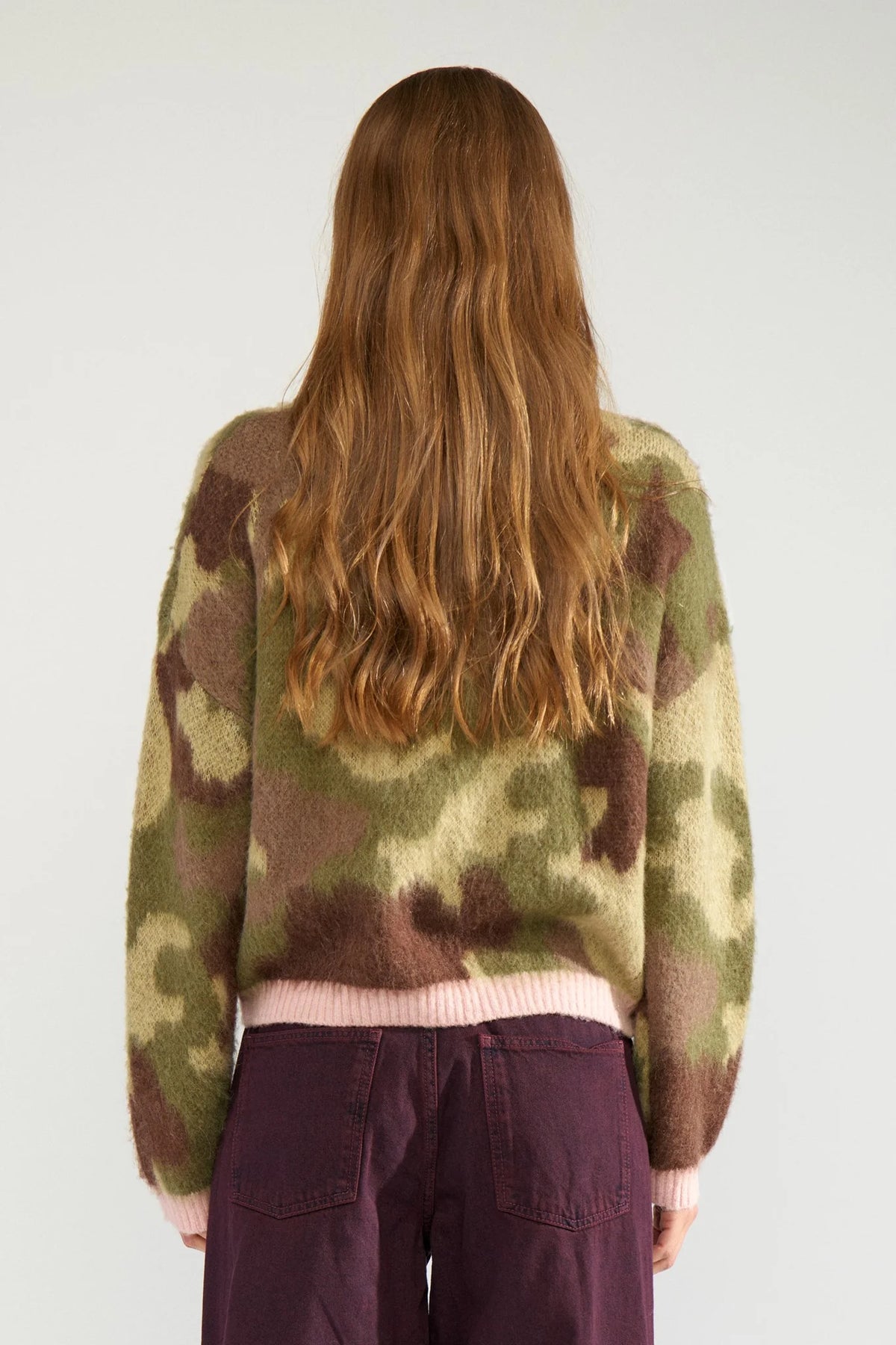 NUMPH "NUCamu Pullover" (Calla Green)