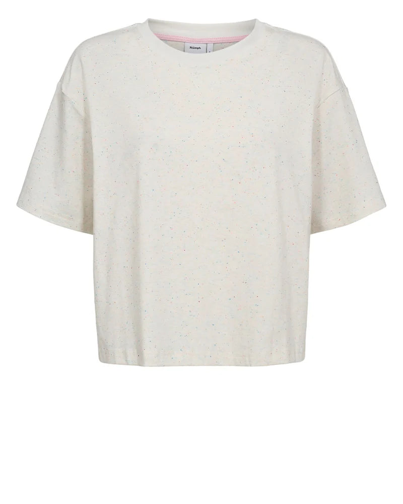 NUMPH "NUHuby T Shirt"(Cloud Dancer)
